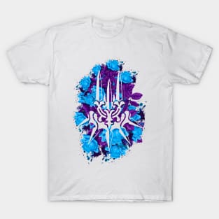 CLAN - Blue Flowers Style T-Shirt